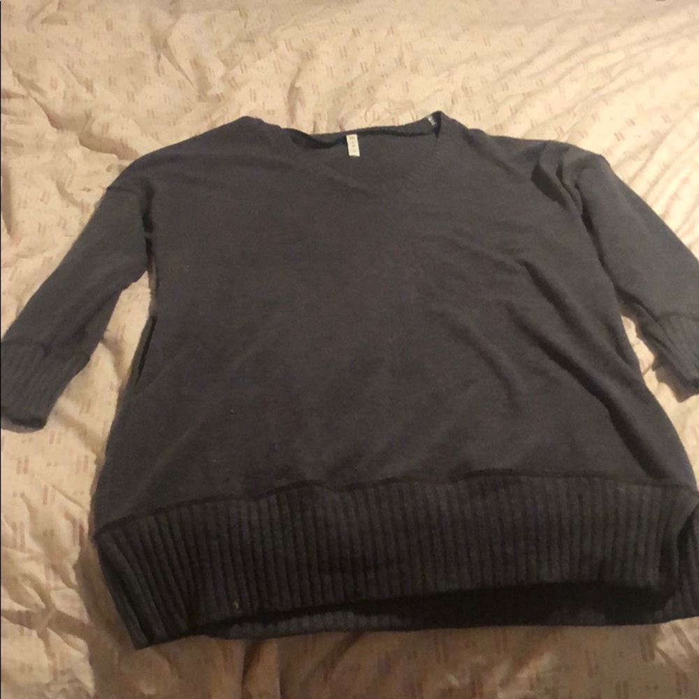 Olive green sweater dress